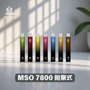 MSO 7800口拋棄式電子煙|爅嘶一次性煙桿|新品上市|16種口味可選