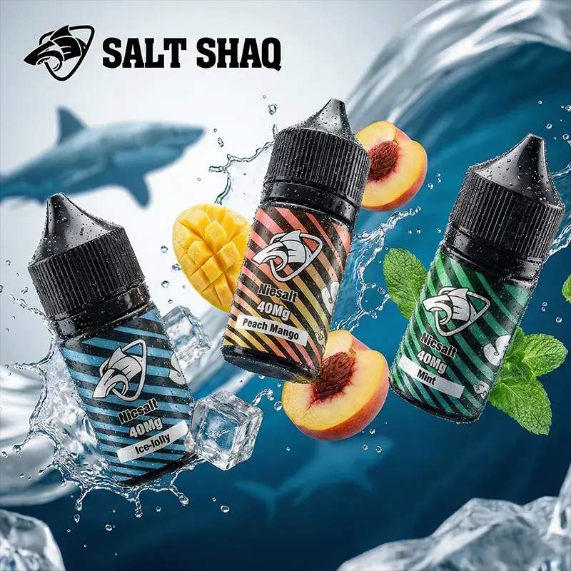 SALT SHAQ 鯊克煙油 | 35mg彩鯊克・40mg鯊克尼小煙油・原裝進口・台灣現貨:圖片 3