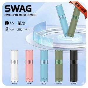 SWAG皮革主機｜SWAG電子煙一代煙桿・質感皮革・6色可選 · 台灣現貨