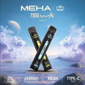 Meha Xbar 魅嗨小黑條7000口|一次性電子煙・16種熱門口味・大容量續航