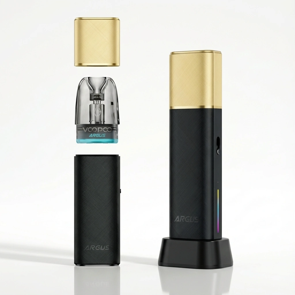 Voopoo Argus Klyc 阿格斯註油主機套裝|磁吸防塵 · 可調功率 · 大容量電池 · 台灣現貨:圖片 2