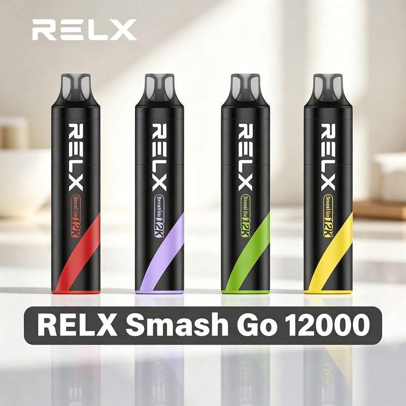 RELX Smash Go 12000 拋棄式電子煙|悅刻一次性12000口 · 超長續航 · 可充電設計
