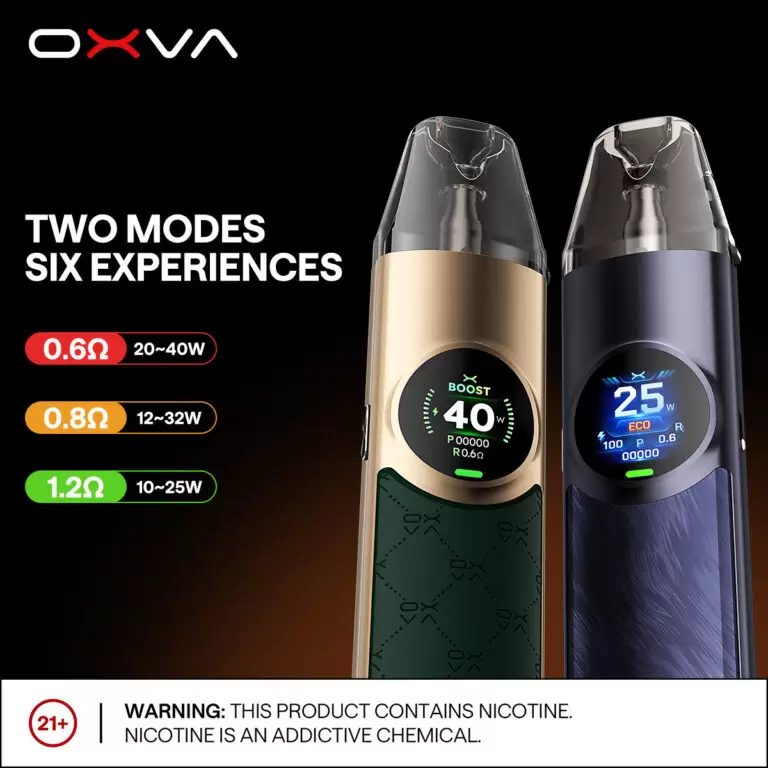 OXVA NeXlim 大蠻牛註油主機|40W高功率・雙網芯煙彈・1500mAh大電量:圖片 2